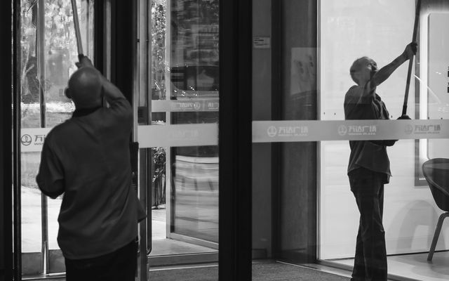 Window & glass cleaning &mdash; commercial cleaning by A-Z Manhattan Cleaning